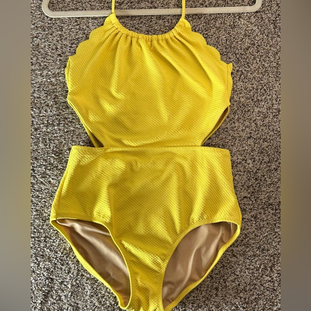 Old Navy XXL Girls bathing suit- yellow